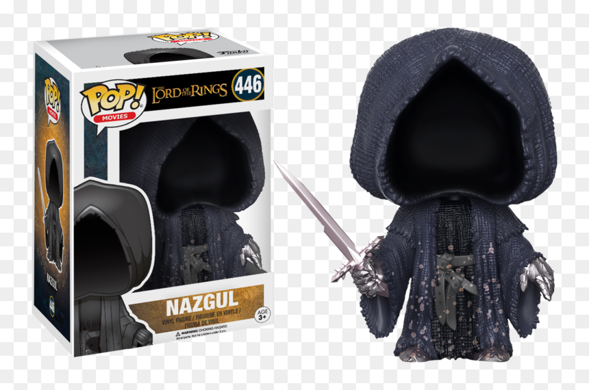 Lord Of The Rings Funko Pop Nazgul, HD Png Download - lord of the rings ring png