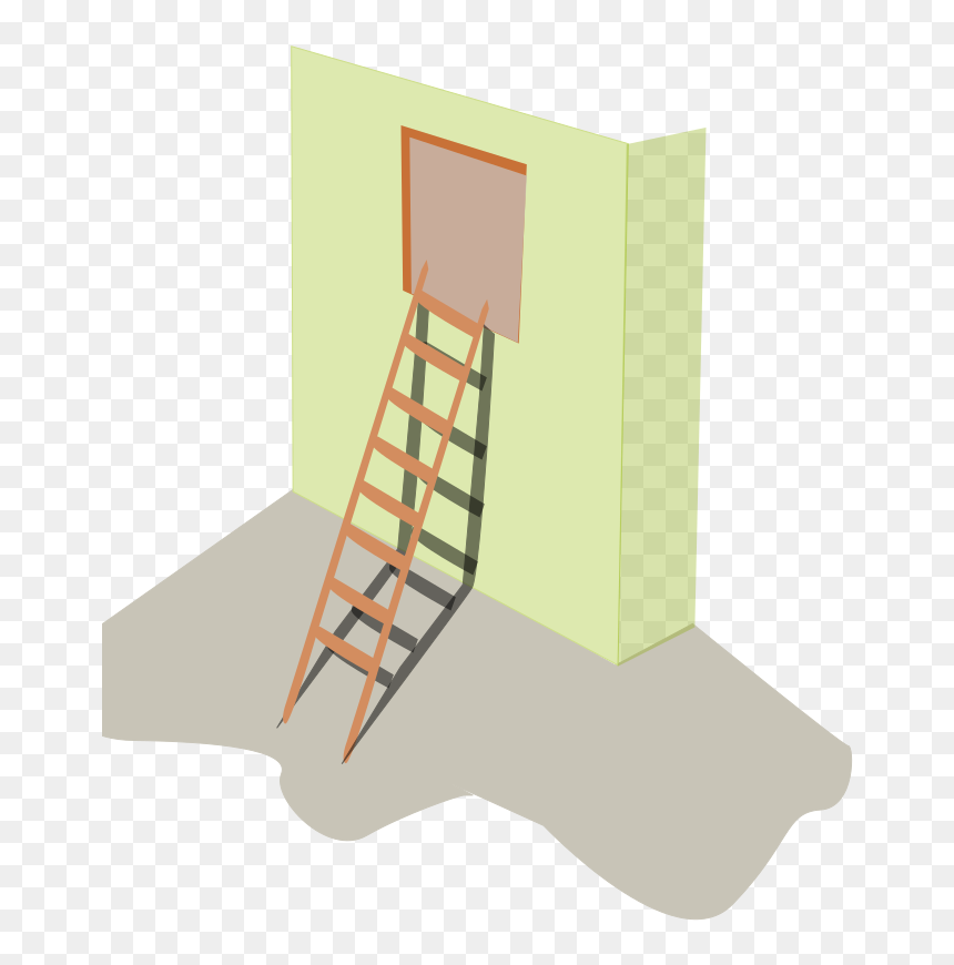 Stairs, HD Png Download - ladder clipart png