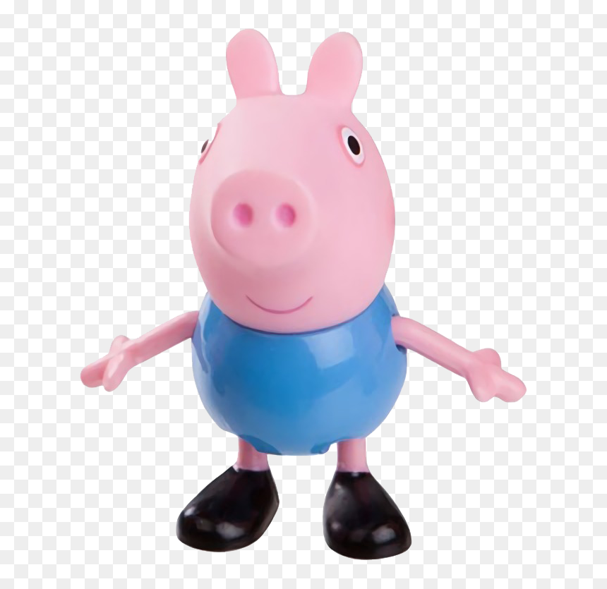Peppa Pig Small Toys, HD Png Download - peppa pig george png
