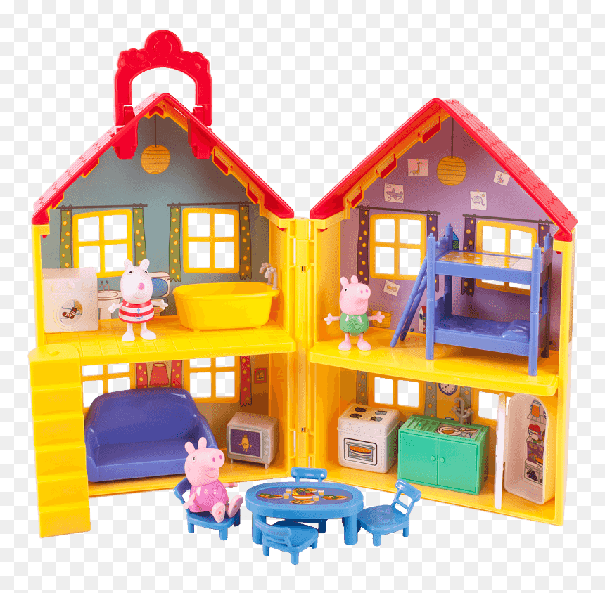 Peppa Pig's Deluxe House, HD Png Download - peppa pig george png