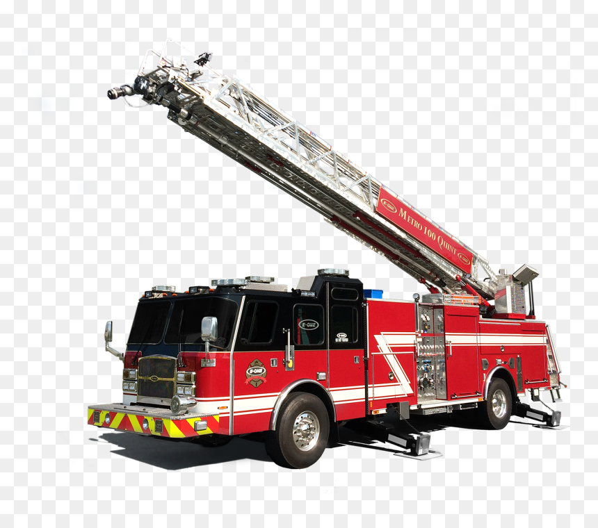 Fire Apparatus, HD Png Download - ladder clipart png