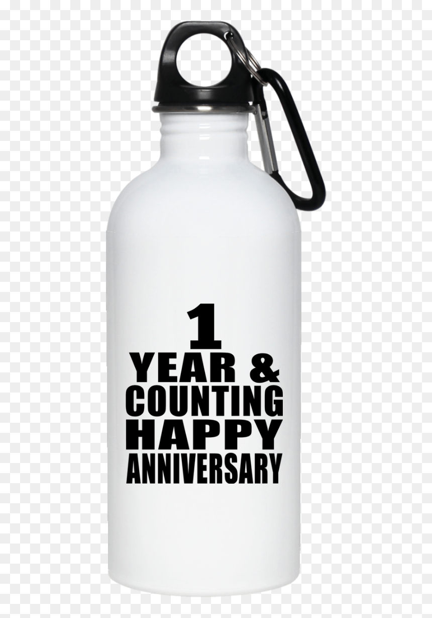 Water Bottle, HD Png Download - 1st anniversary png
