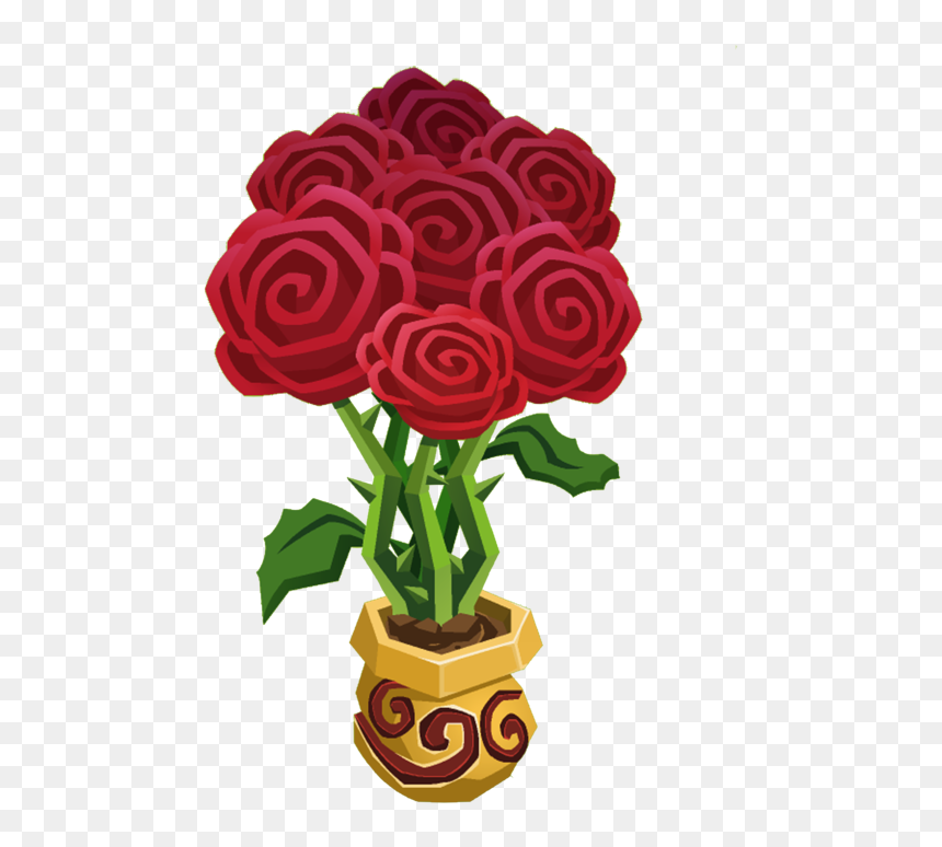 Flower Bouquet, HD Png Download - rosebush png