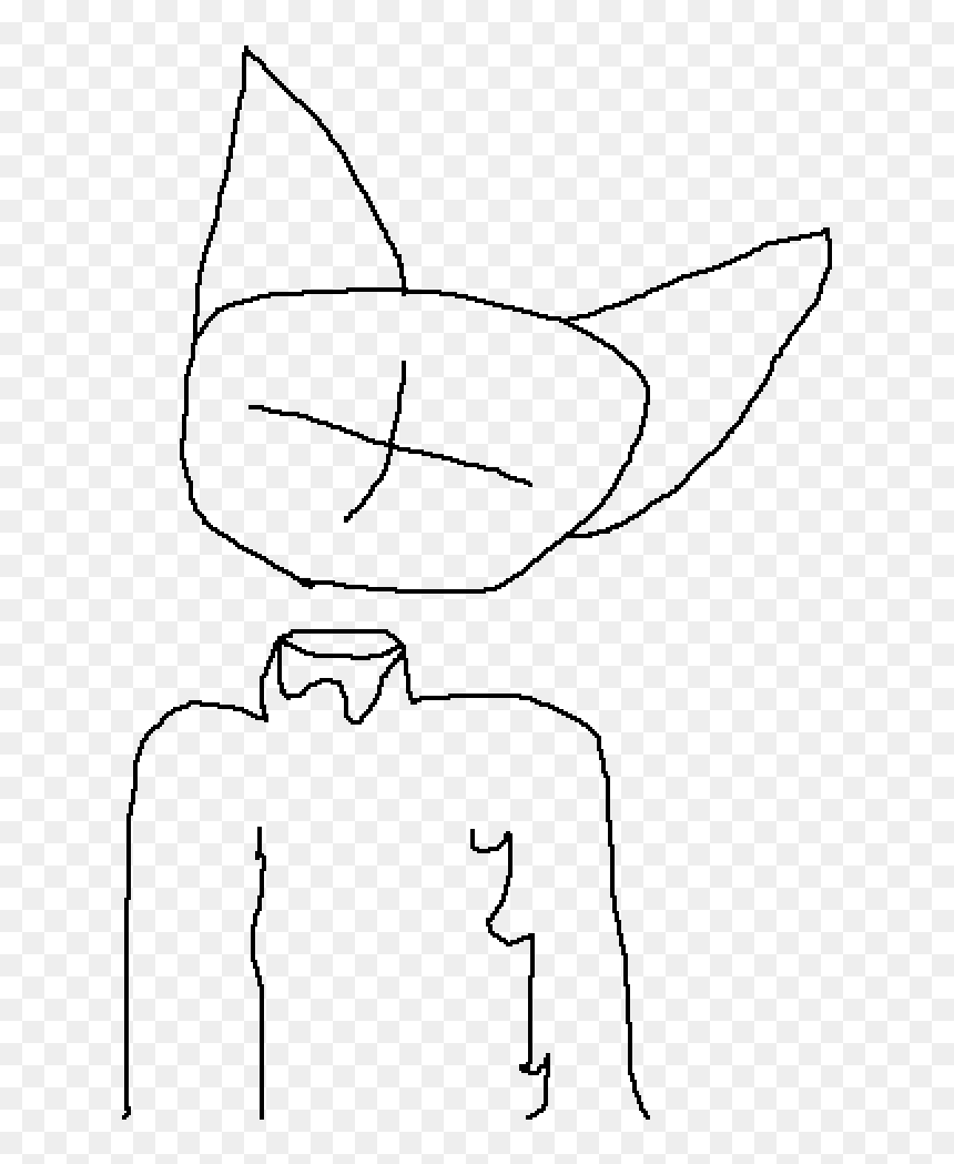 Line Art, HD Png Download - shadow creature png