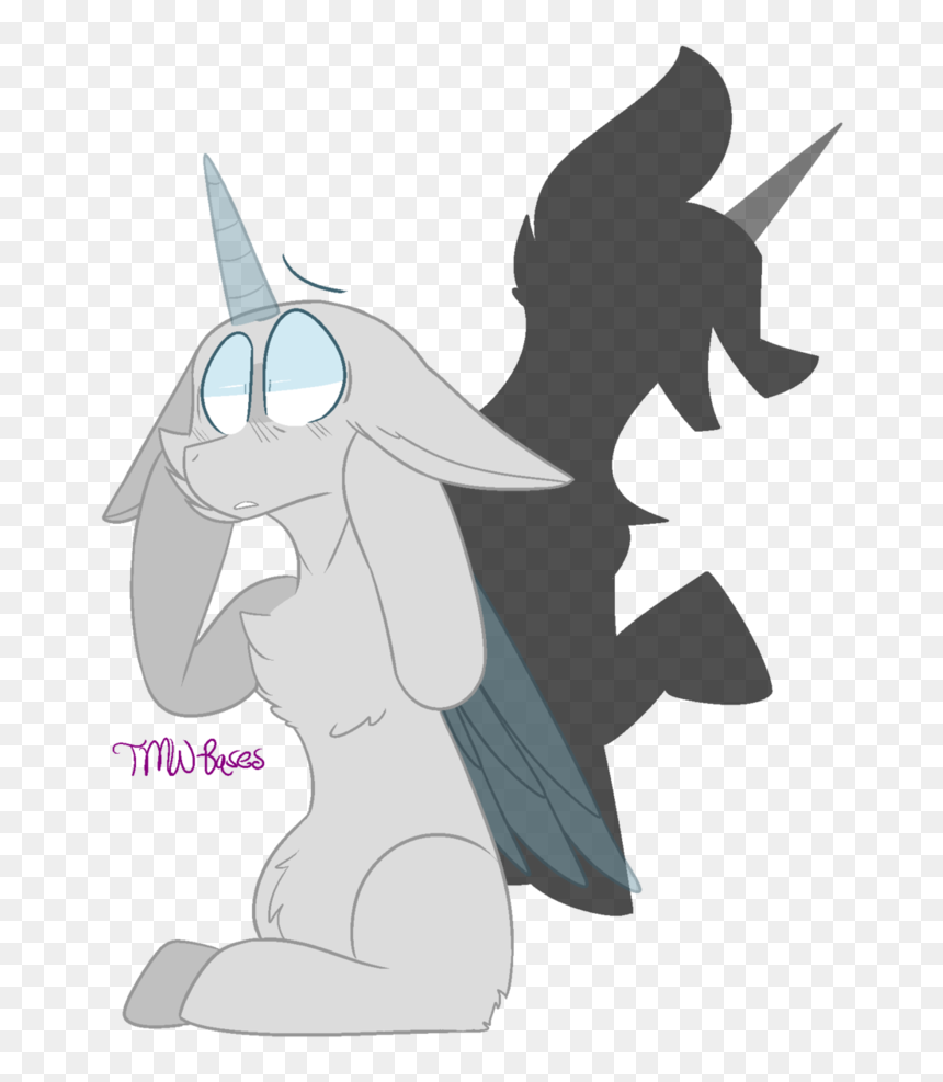 Mlp Base Shadow, HD Png Download - shadow creature png