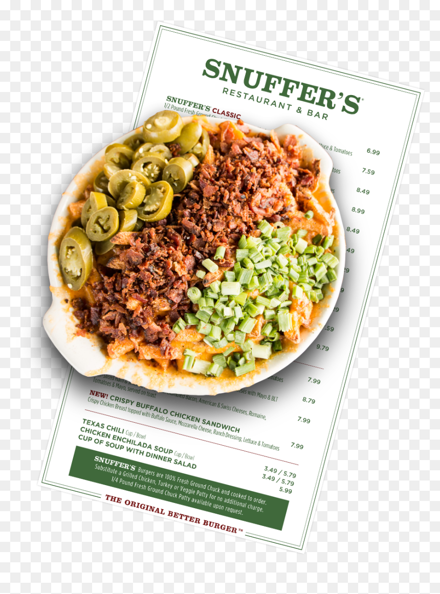 Snuffers Loaded Cheese Fries, HD Png Download - cheese fries png
