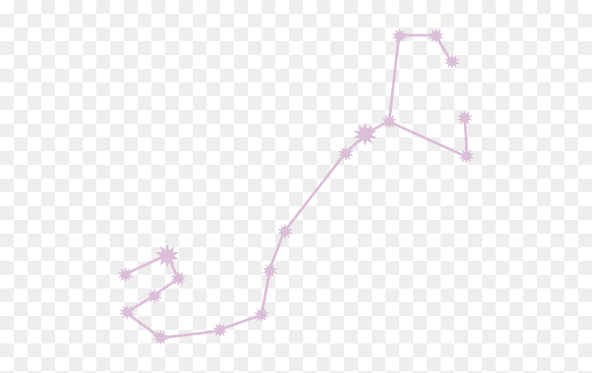 Scorpio Star Constellation Beyond The Clouds - Scorpio Sign Black And White, HD Png Download - scorpio sign png