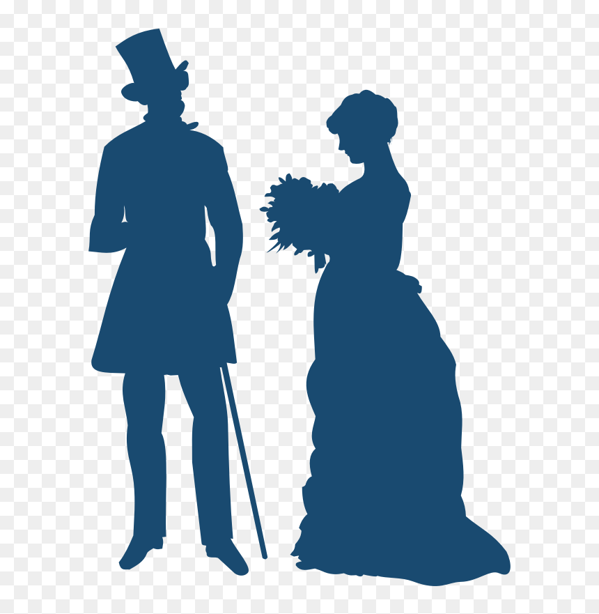 Ladies And Gentlemen Png, Transparent Png - old fashioned png