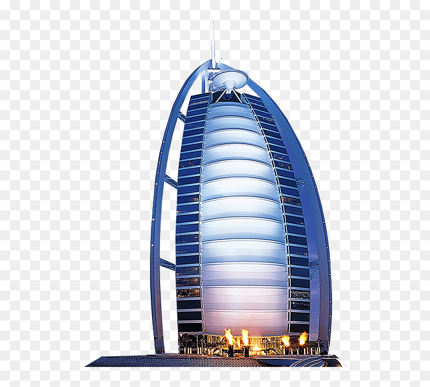 Burj Al Arab, HD Png Download - burj khalifa png
