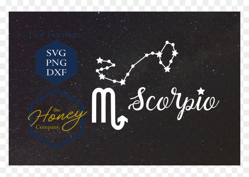 Calligraphy, HD Png Download - scorpio sign png