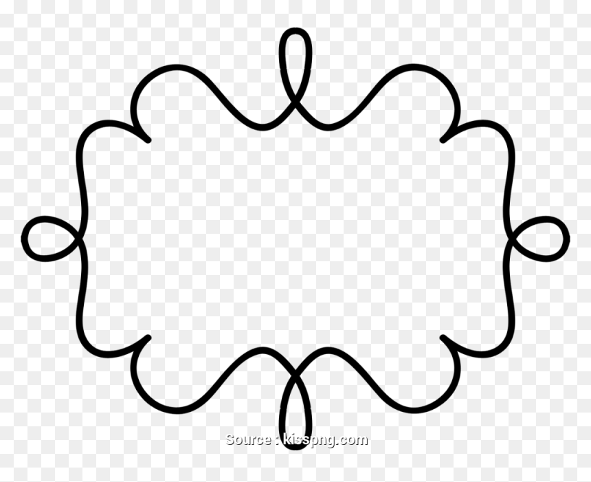 Png Doodles Black And White Clipart, Transparent Png - lines.png