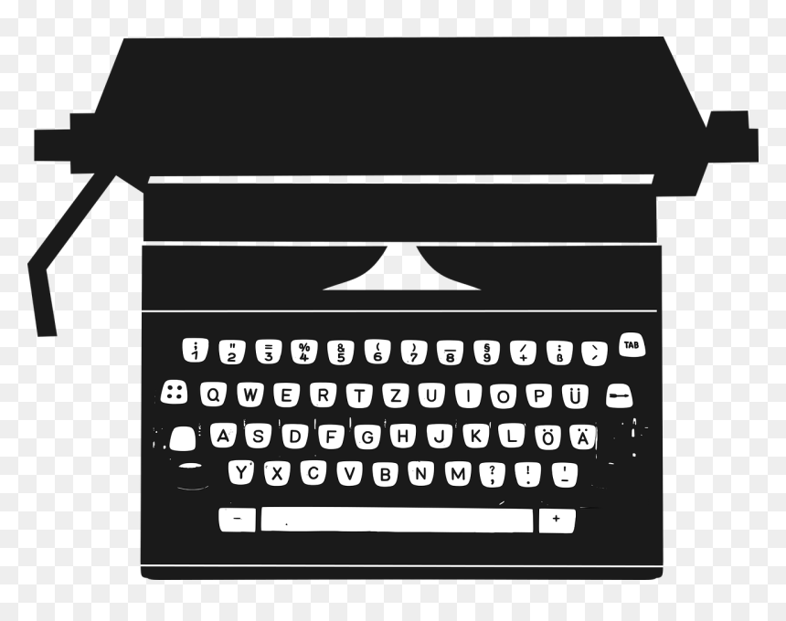 Typewriter Clip Art Png, Transparent Png - essay png
