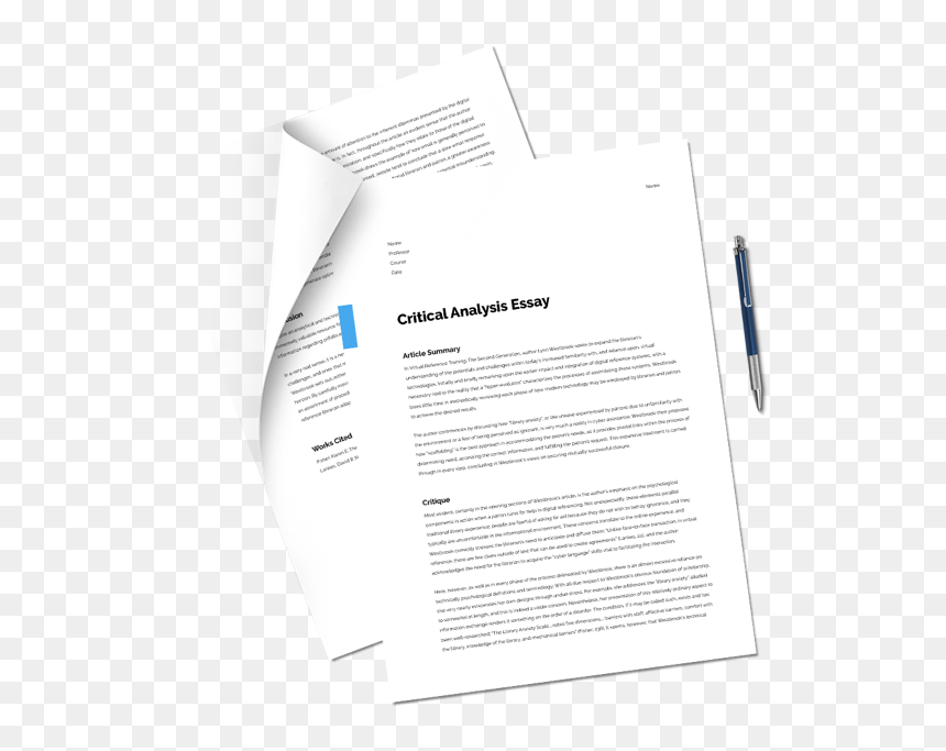 Brochure, HD Png Download - essay png