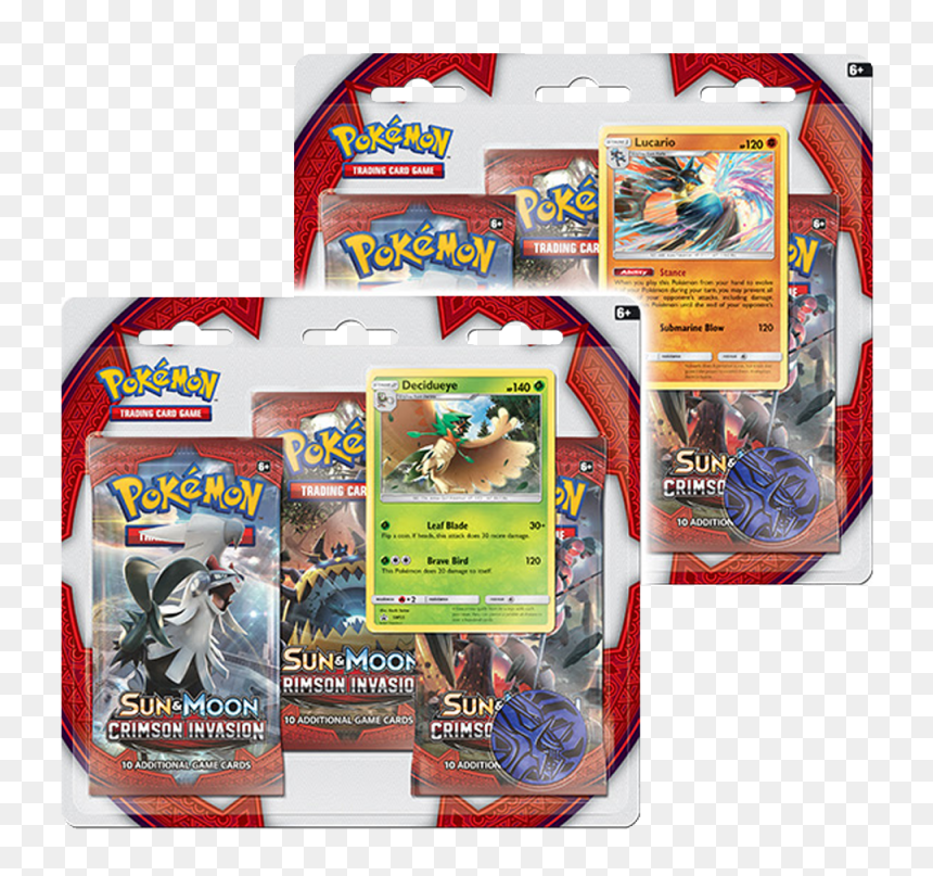 Crimson Invasion 3 Pack Blister, HD Png Download - alola exeggutor png