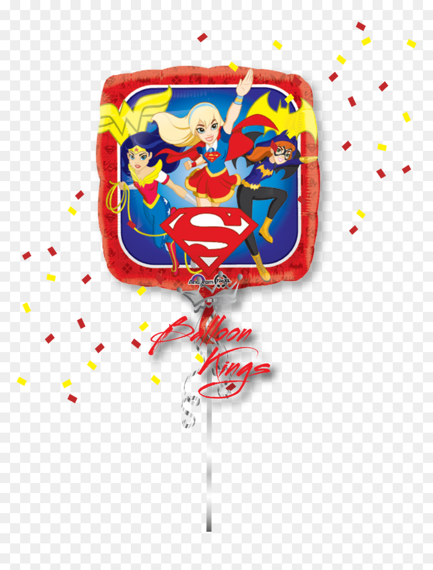 Cotillon Super Hero Girl, HD Png Download - wonder girl png