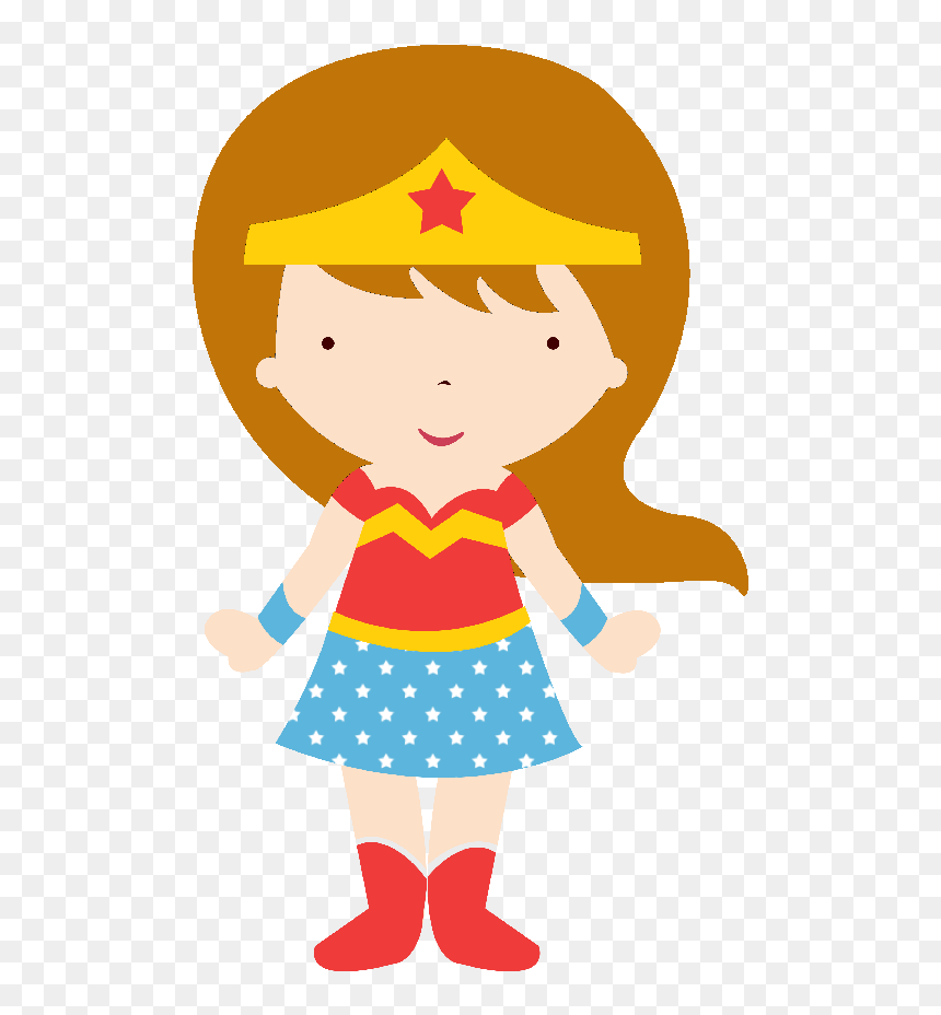 Wonder Woman Baby Png, Transparent Png - wonder girl png