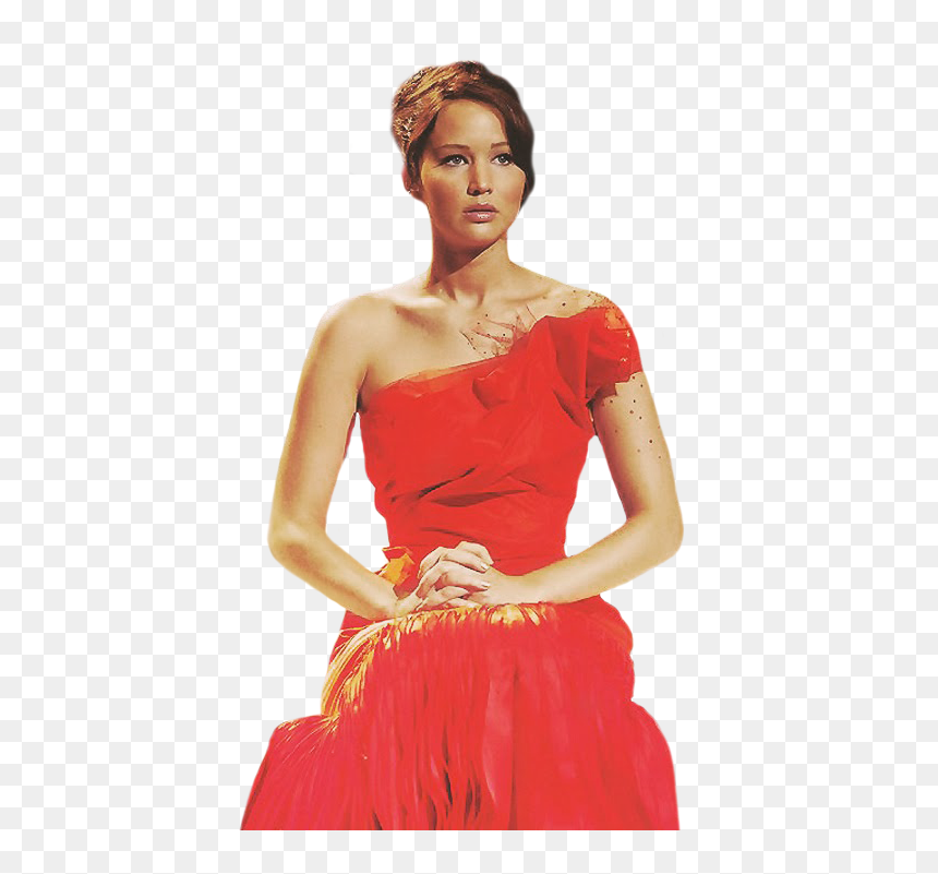 Jennifer Lawrence Girl On Fire, HD Png Download - katniss png