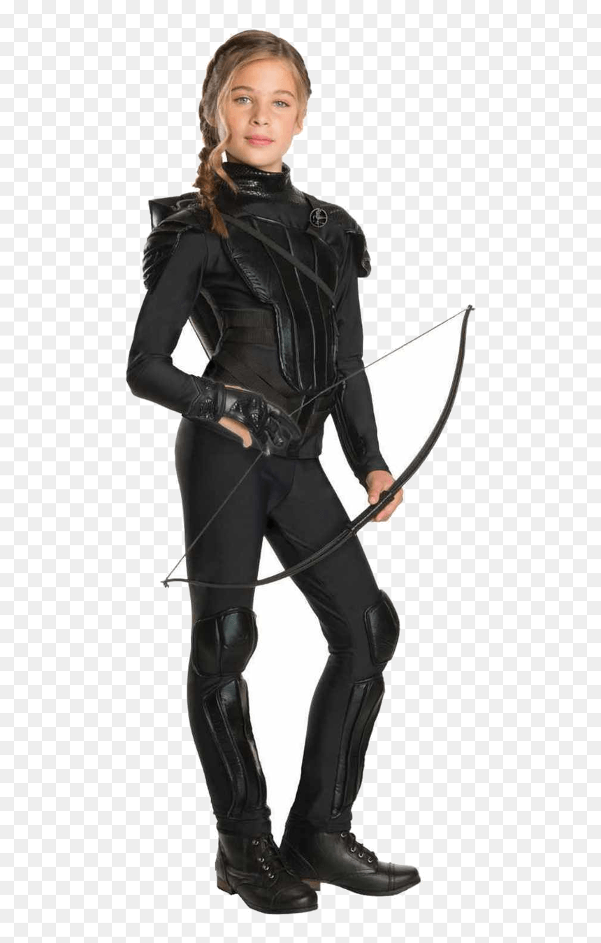 Hunger Games Costume Kids, HD Png Download - katniss png