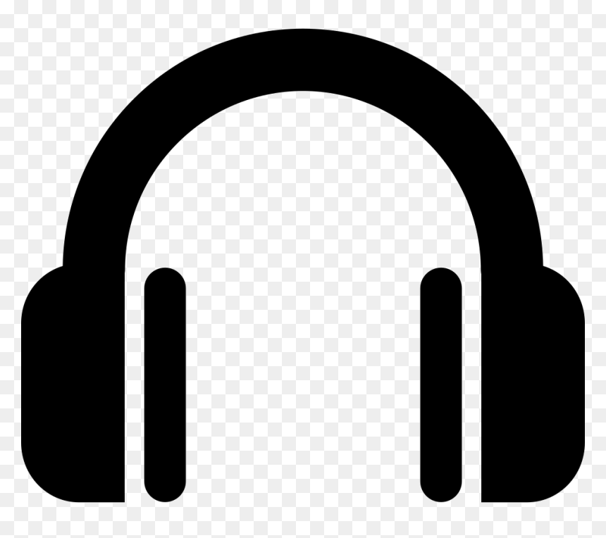 Icono De Audifonos Png, Transparent Png - headphones clip art png