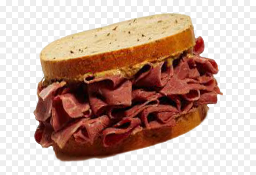 Ham And Cheese Sandwich, HD Png Download - roast beef png