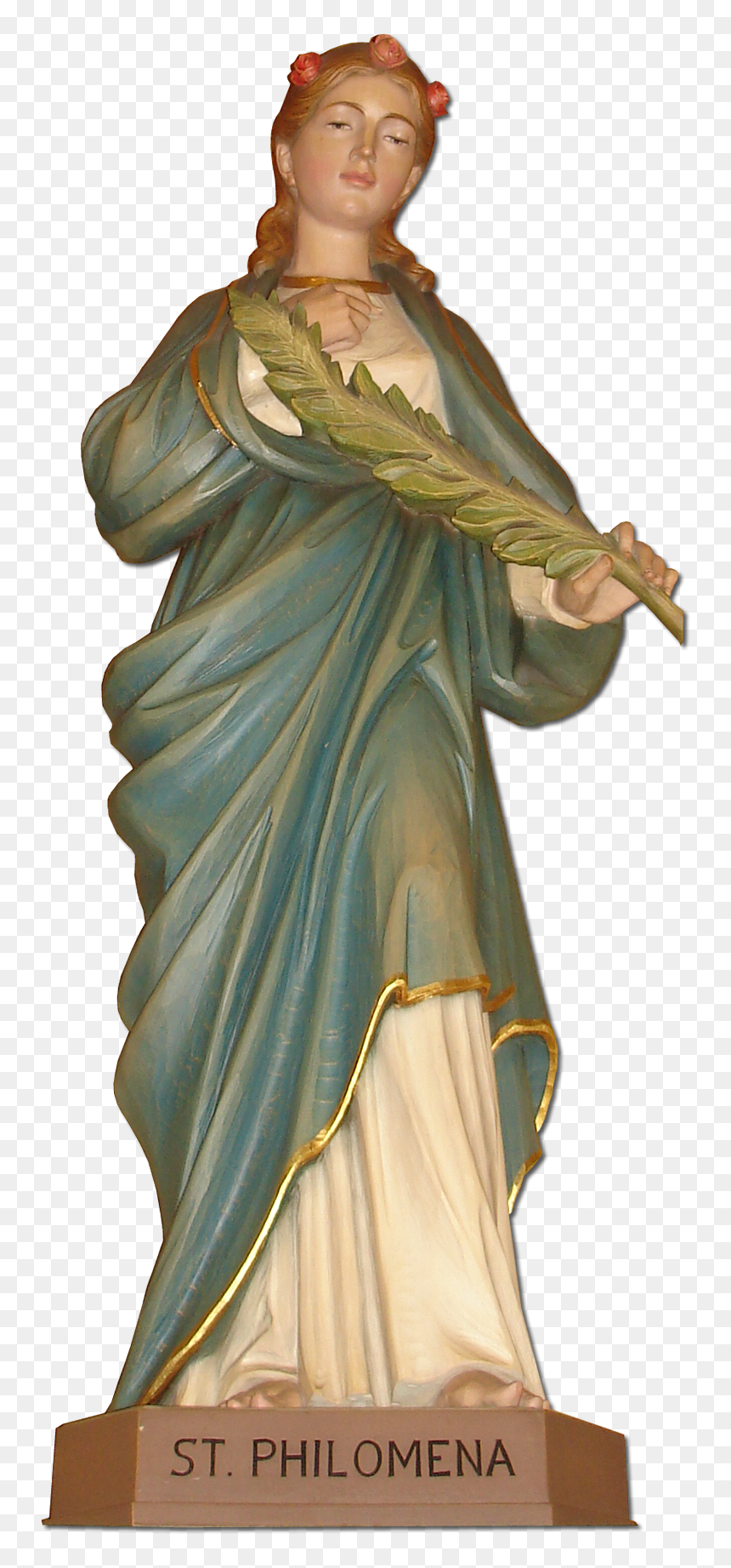 36 St Philomena Statue For Sale, HD Png Download - saint png