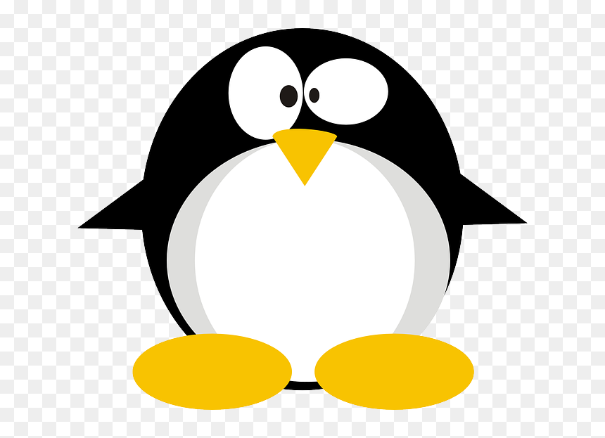 Penguin And Spider, HD Png Download - linux logo transparent png