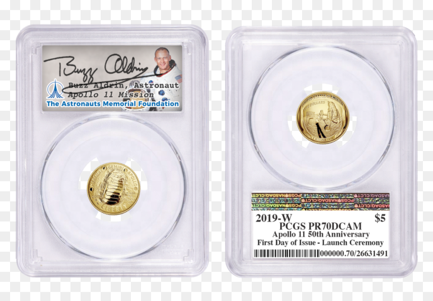 Apollo 11 50th Anniversary Coin, HD Png Download - half dollar png
