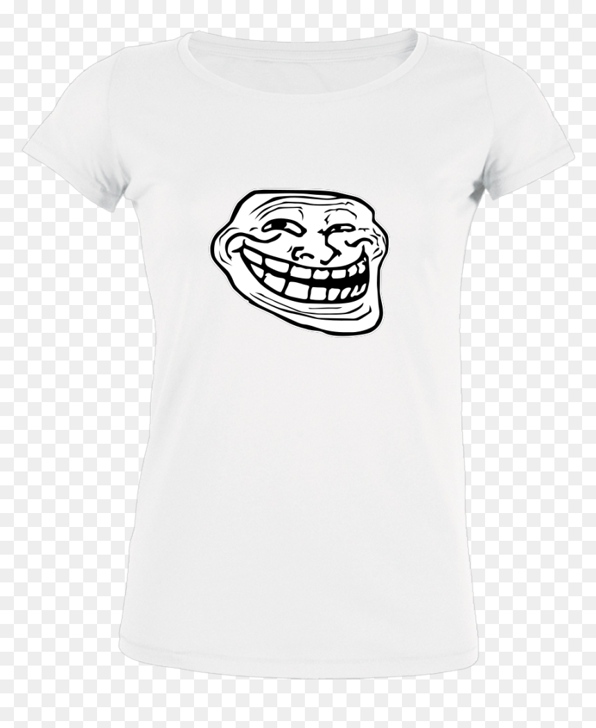 T-shirt, HD Png Download - troll face meme png