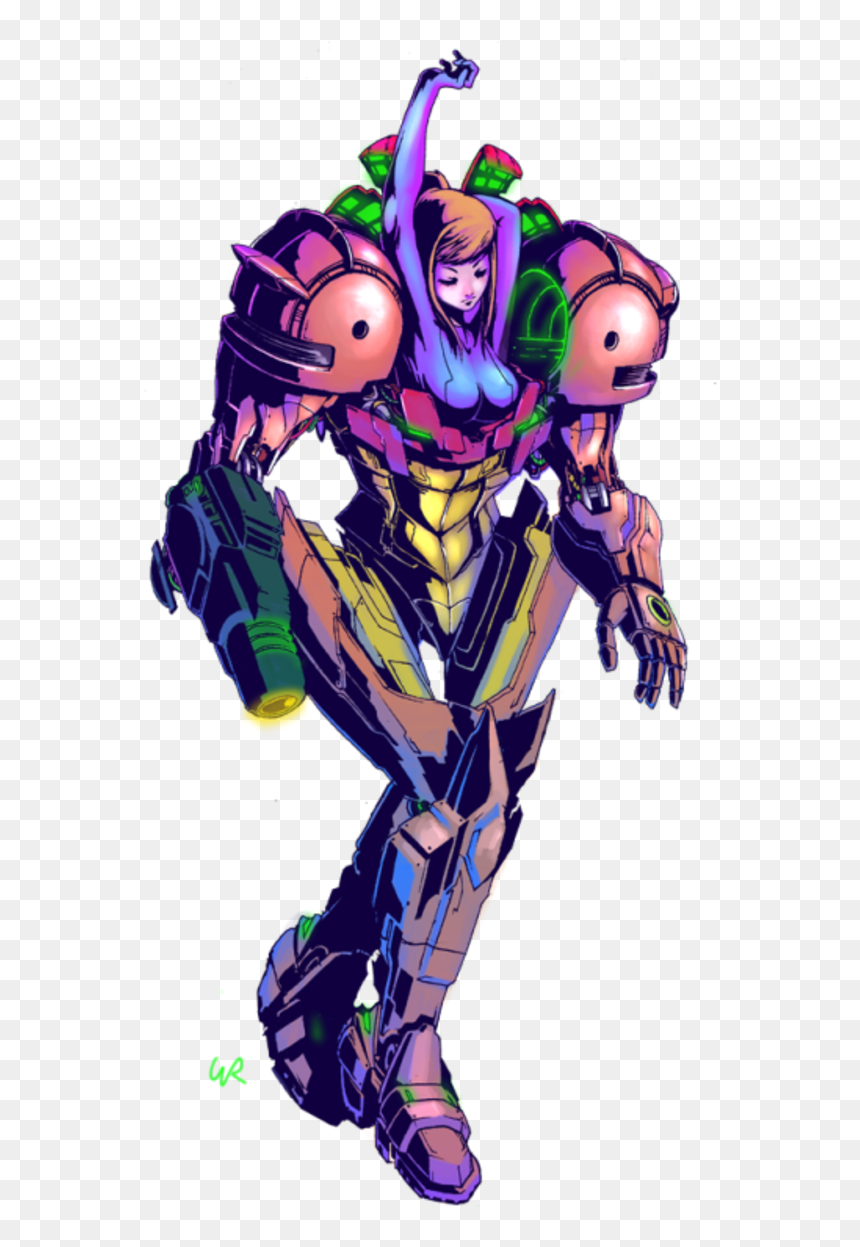 Fan Art Samus, HD Png Download - metroid prime samus png