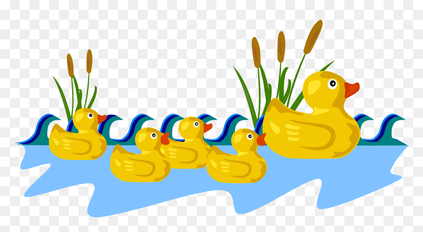 Ducks Clipart, HD Png Download - yellow duck png