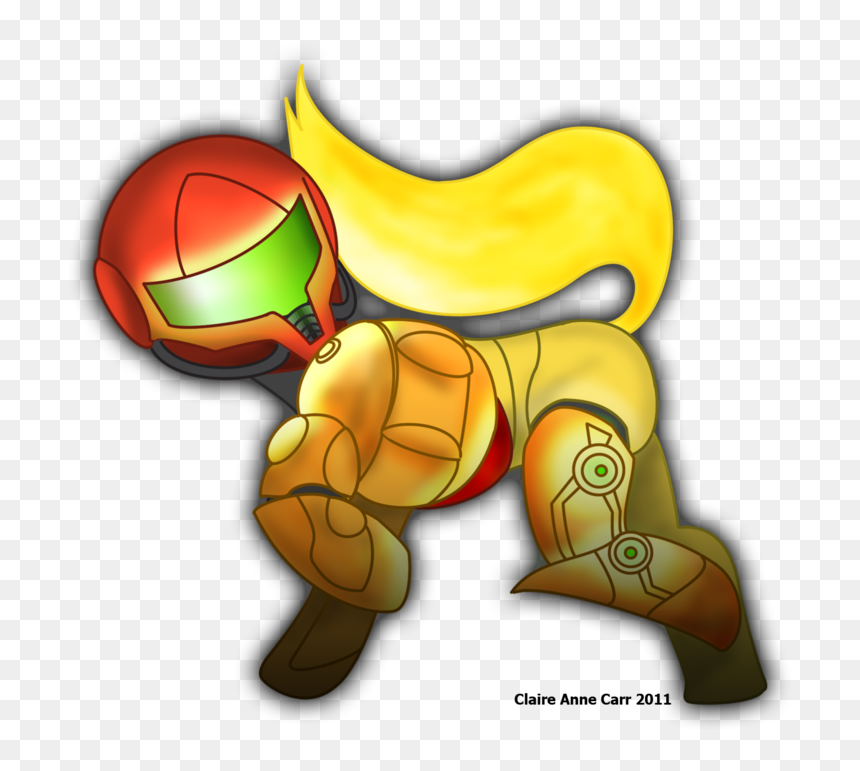 Samus Aran Pony, HD Png Download - metroid prime samus png