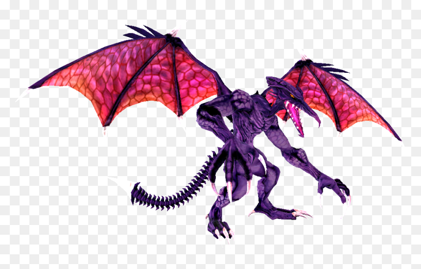 Ridley Transparent, HD Png Download - metroid prime samus png