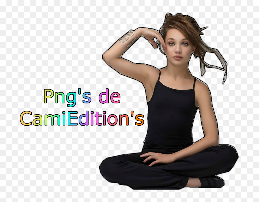 Sitting, HD Png Download - maddie ziegler png