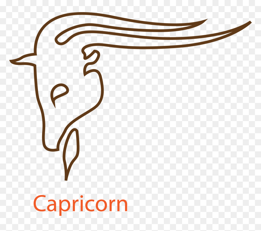 Clip Art, HD Png Download - capricorn symbol png