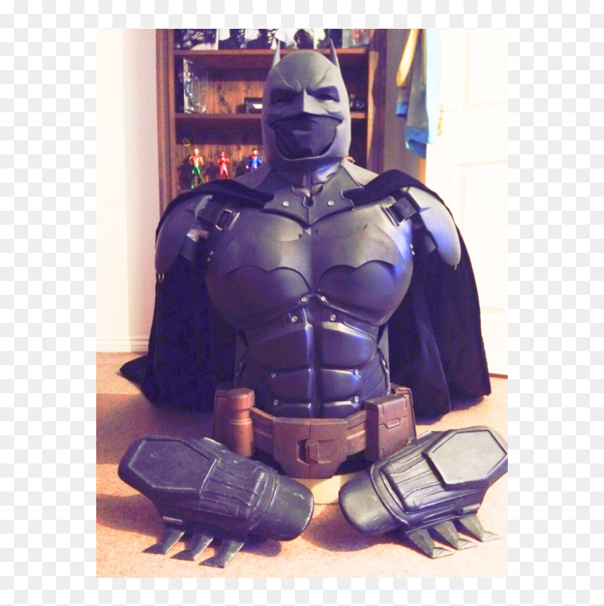 Impression 3d Costume Batman Arkham Night, HD Png Download - batman costume png