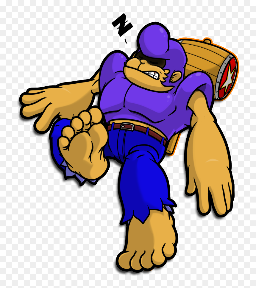 Cartoon, HD Png Download - waluigi mustache png