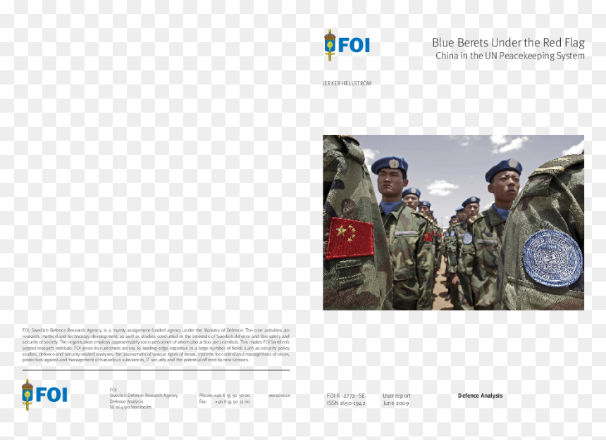 Un Peacekeeping China, HD Png Download - military beret png