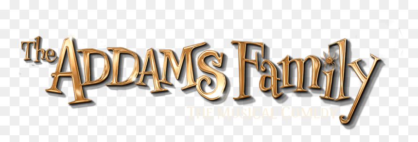 Addams Family Musical Uk Logo, HD Png Download - family text png