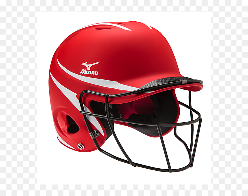 Mizuno Softball Helmets, HD Png Download - white football helmet png