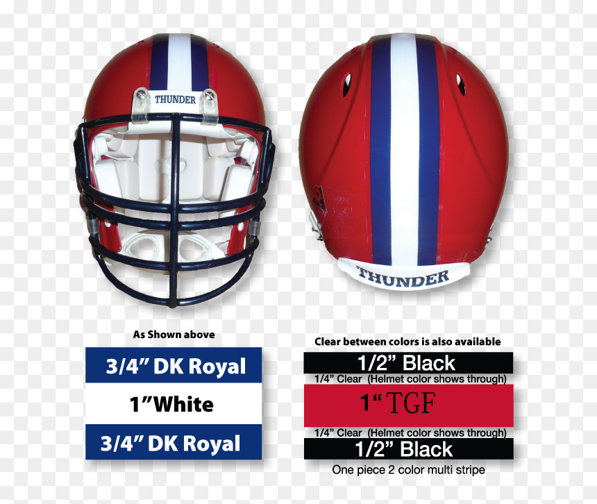 Football Helmet Stripes, HD Png Download - white football helmet png