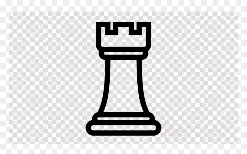Black Ribbon Png, Transparent Png - chess pieces clip art png