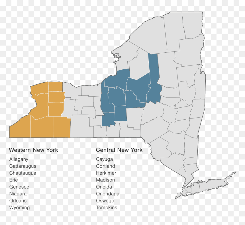 Diagram, HD Png Download - new york map png