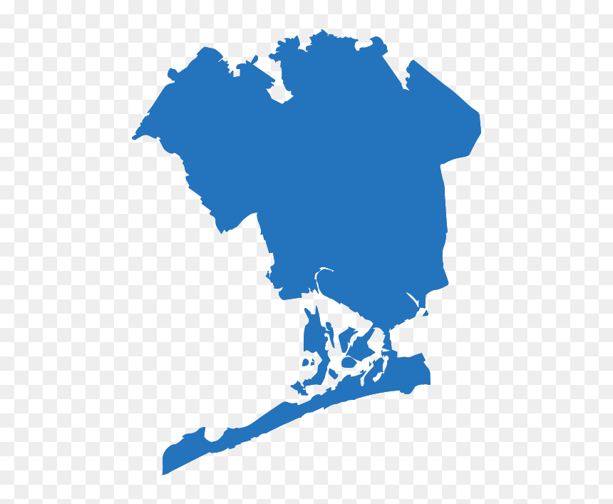 New York Boroughs, HD Png Download - new york map png