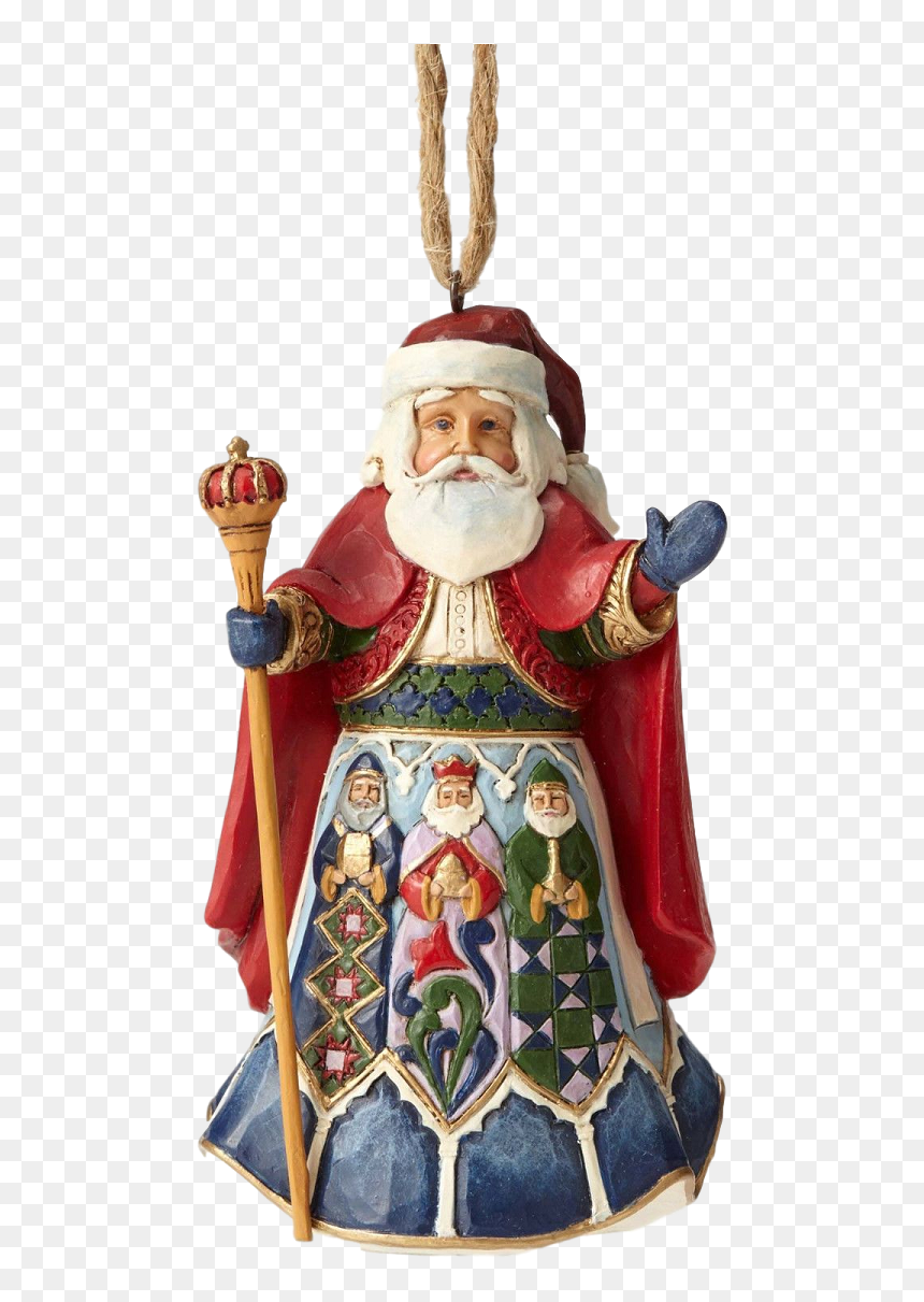 Jim Shore, HD Png Download - santa sitting png