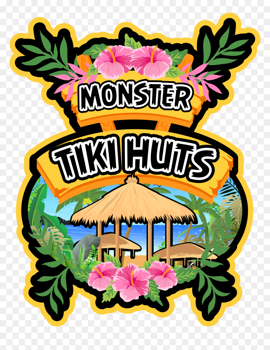 Hut, HD Png Download - tiki hut png