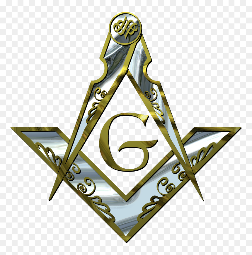 Grand Lodge Of Scotland Logo, HD Png Download - masonic square and compass png