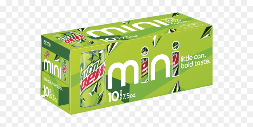Pepsi Mini Cans 10 Pack, HD Png Download - pepsi 2 liter png