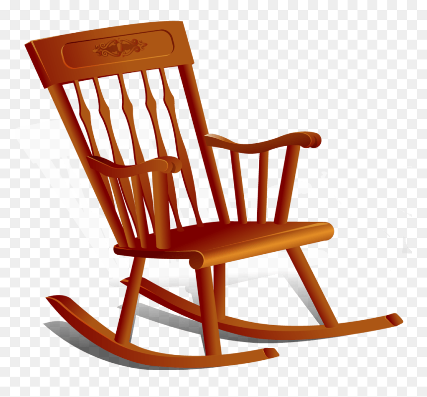 Clip Art Rocking Chair, HD Png Download - wooden stool png