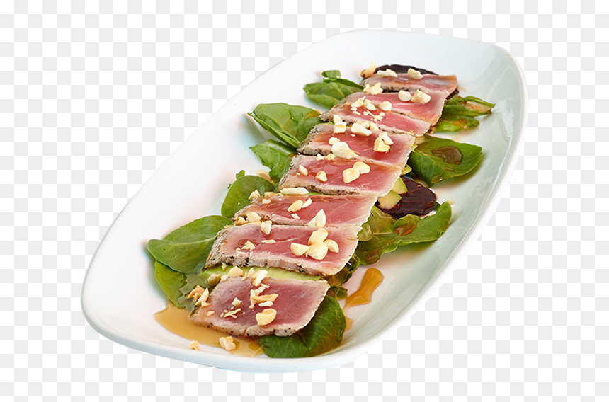 Tuna Tataki Suviche, HD Png Download - tostada de ceviche png