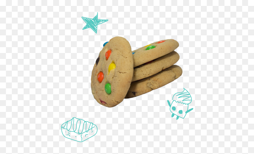Peanut Butter Cookie, HD Png Download - cute cookie png